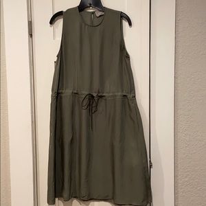 Everlane Japanese Go Weave Drawstring Dress